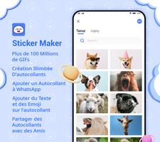 Créer des Autocollants WhatsApp - Sticker Maker Affiche