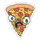 Autocollants - icônes de pizza APK