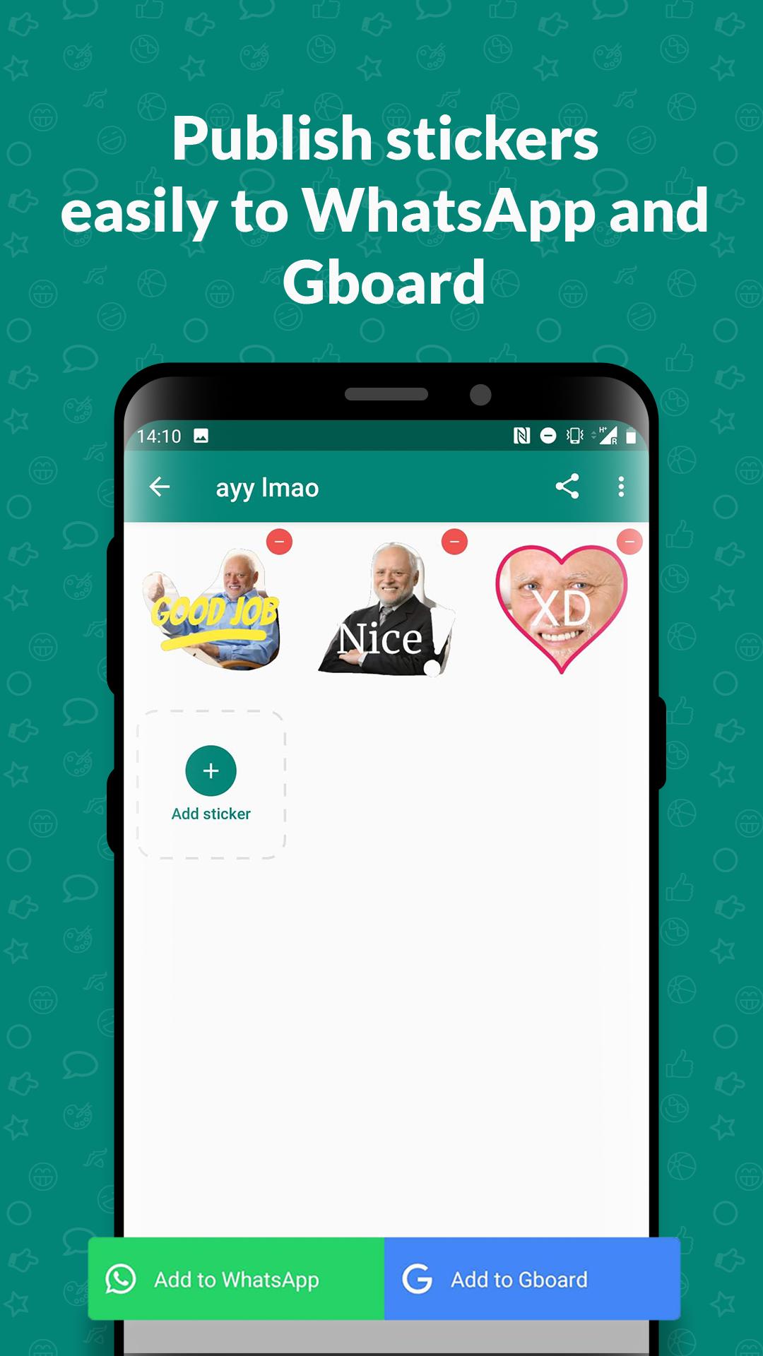 Whatsapp stickers maker apkpure