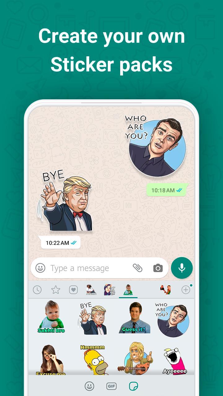 صانع ملصقات الواتساب صور ملصقات Wastickerapps For Android Apk Download