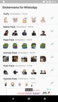 Stickers pour WhatsApp - Mèmes, Pepe, Sports capture d'écran 3