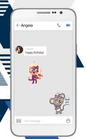 2 Schermata free video calling and chat stickers new