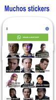 1 Schermata Stickers de memes en español