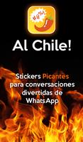 Al Chile🌶 - Stickers Groseros para Whatsapp Affiche