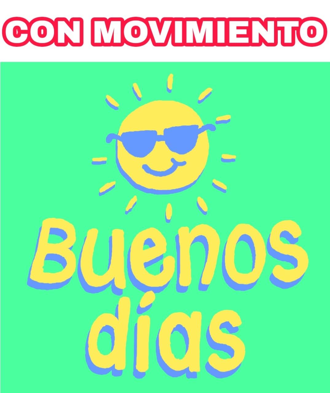 Buenos dias sticker movimiento APK for Android Download