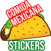 Stickers de comida mexicana