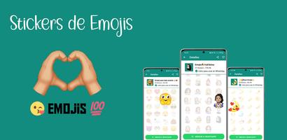 Stickers de Emojis Plakat