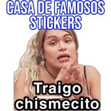 Stickers casa de los famosos