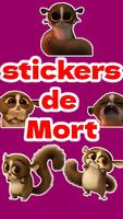 Mort Stickers Affiche