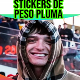 ikon Stickers de peso pluma