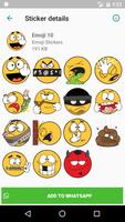 Emoji Stickers, Smiles for WhatsApp: WAStickerApps Affiche
