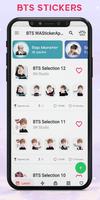 BTS Stickers for Whatsapp Affiche