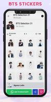 BTS Stickers for Whatsapp captura de pantalla 2