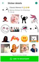 Stickers mèmes pour WhatsApp capture d'écran 2