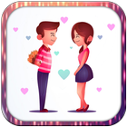 ملصقات الحب والغرام للمحبين واتس اب WAStickerApp biểu tượng