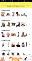 Los Momos - Stickers para Whatsapp 海报