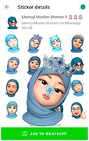 Stickers Memoji hijab musulman capture d'écran 1