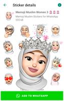 Stickers Memoji hijab musulman capture d'écran 3