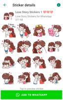 Love Story Stickers 截图 1