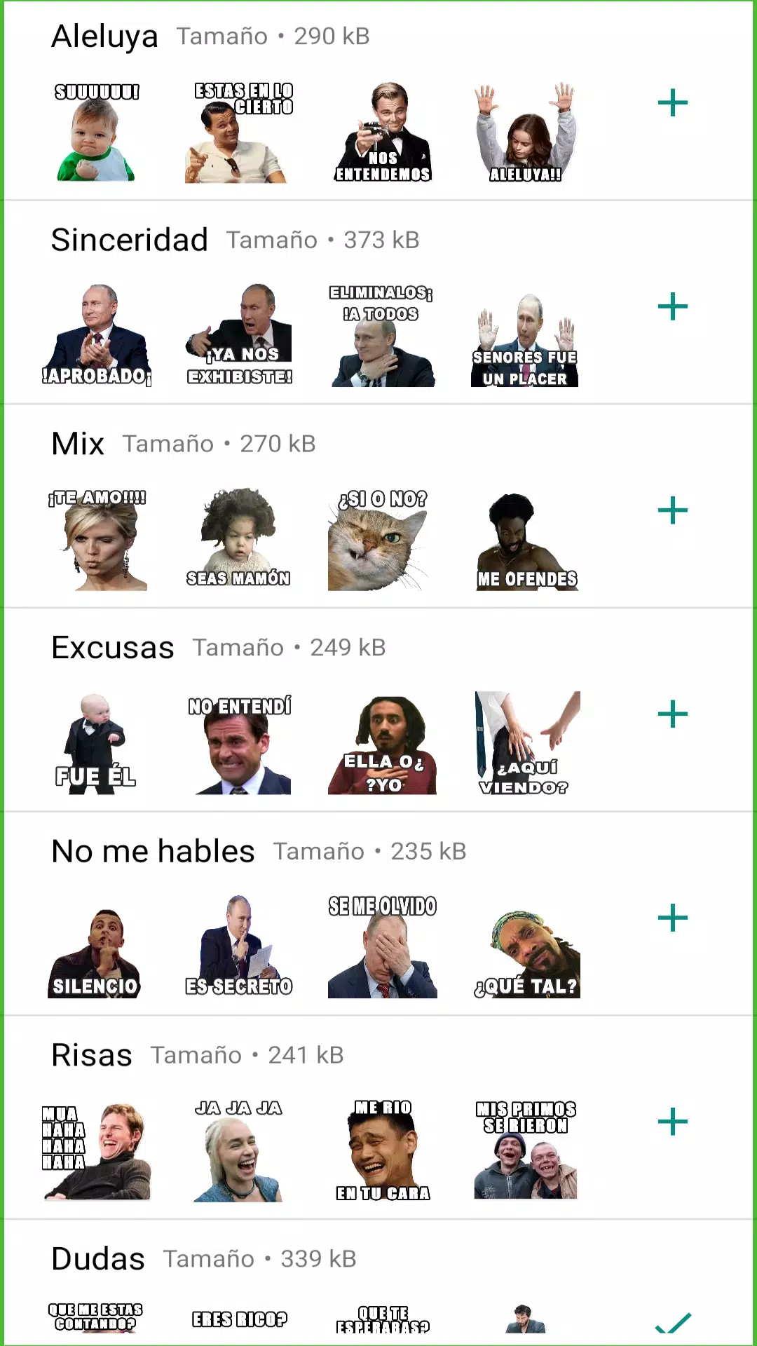 Memes con Frases Stickers en Español para WhatsApp APK pour Android  Télécharger