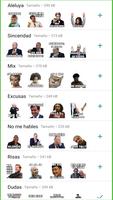 Memes con Frases Stickers en Español para WhatsApp Poster