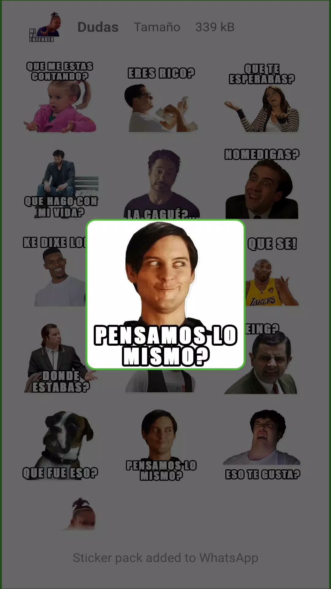 Memes con Frases Stickers en Español para WhatsApp APK pour Android  Télécharger