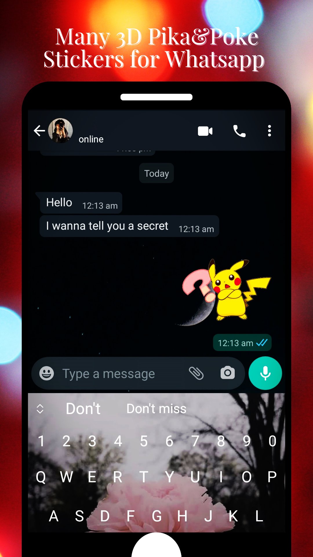 Poke Pika Cartoon Stickers APK for Android Download