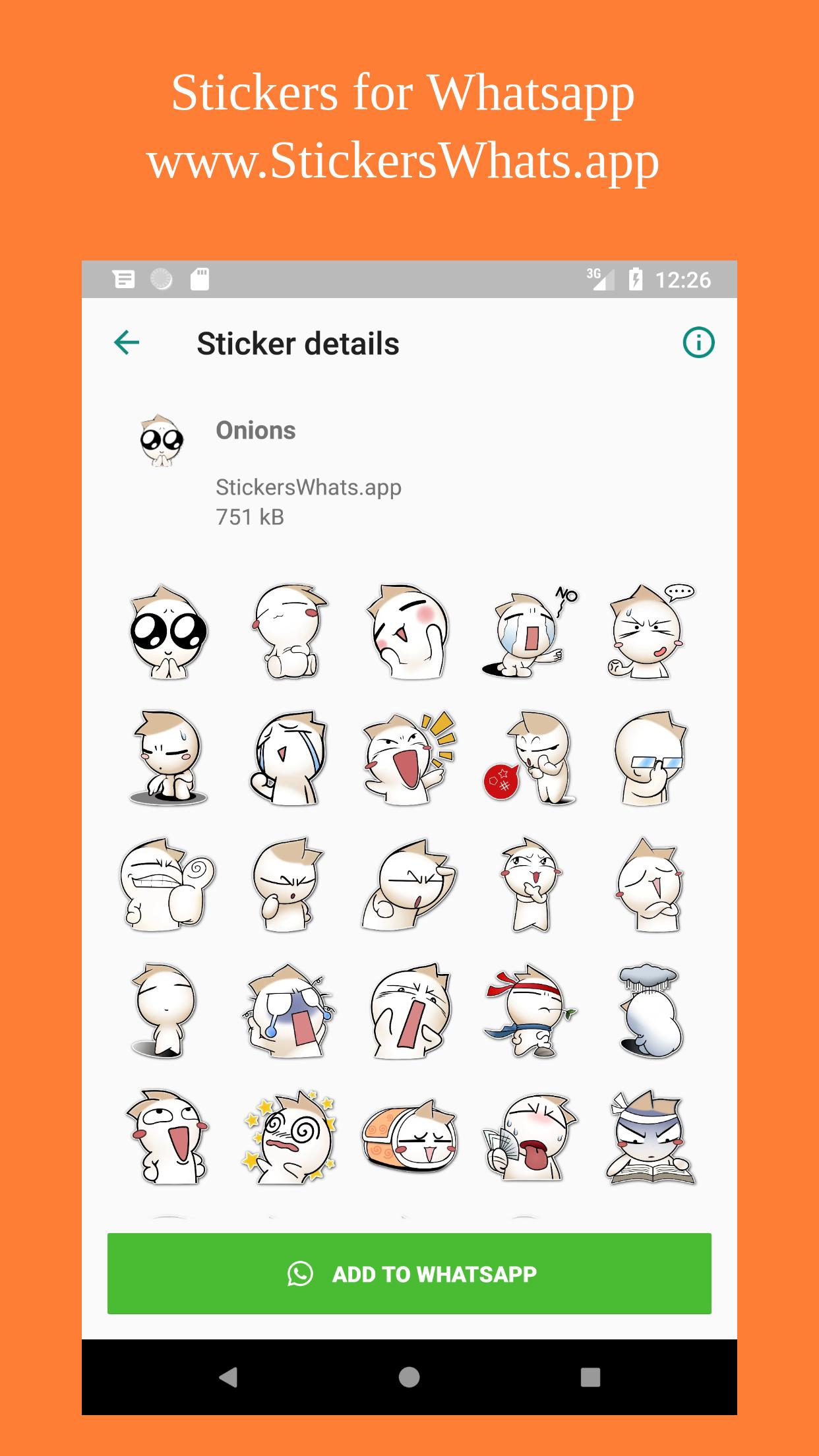 Stickers Onions Wastickerapps Stickerswhatsapp For Android