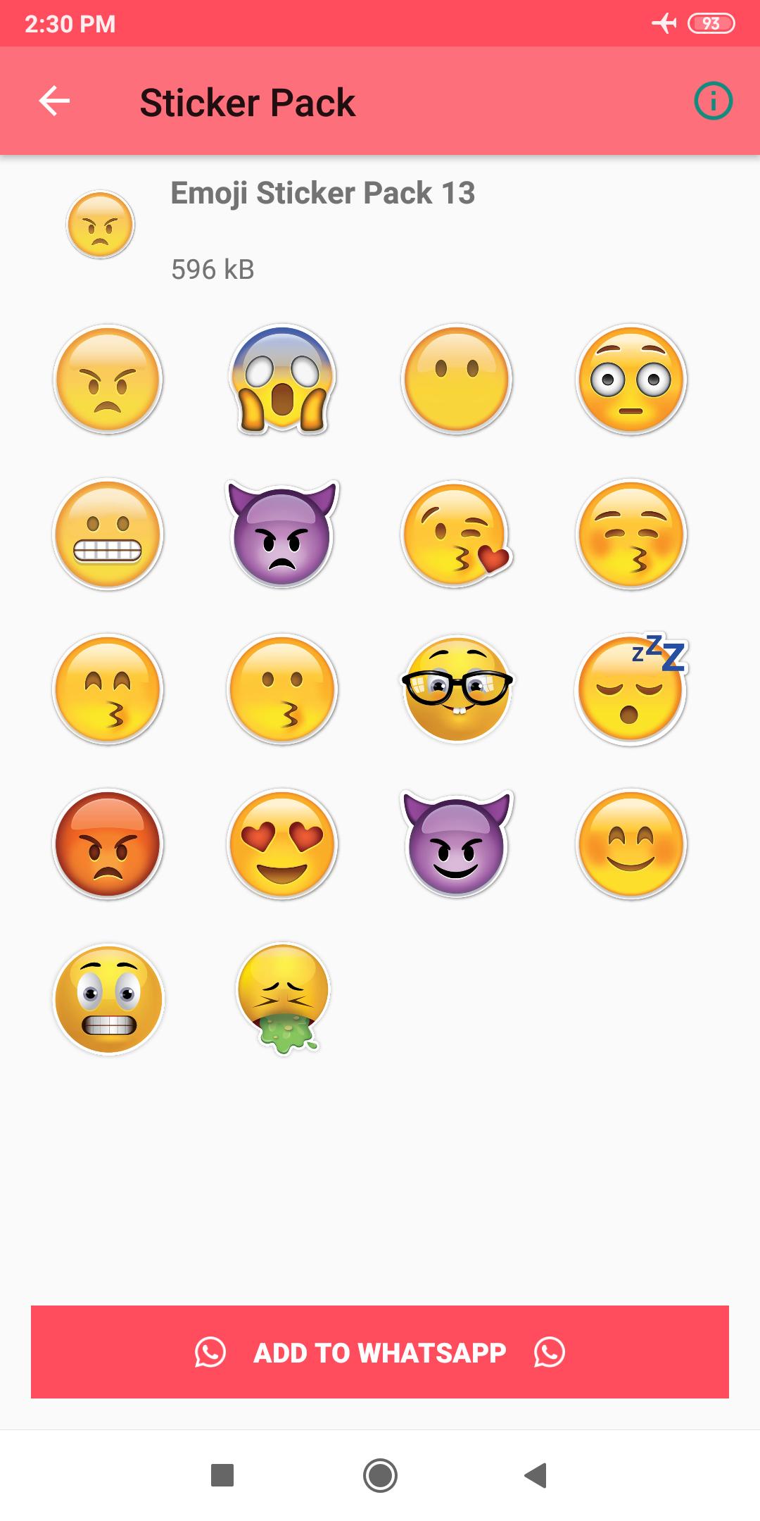  Emoji  Stickers  for Whatsapp  Emoji  WAStickerApps for 