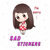 Sad Stickers icon