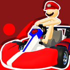 Stick Kart Go! Ultimate Racing Fast & Furry Beach ไอคอน