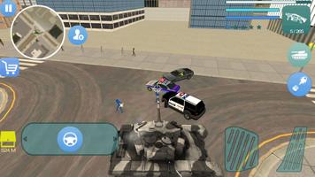 Stickman Capitaine american Rope Hero постер