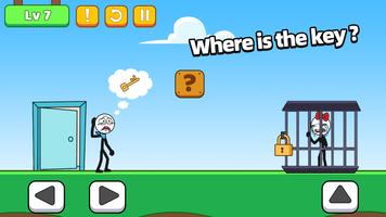 Brave Stickman: Love Rescue पोस्टर