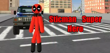 Super Hero Pool Stickman Rope Hero Gangstar Crime