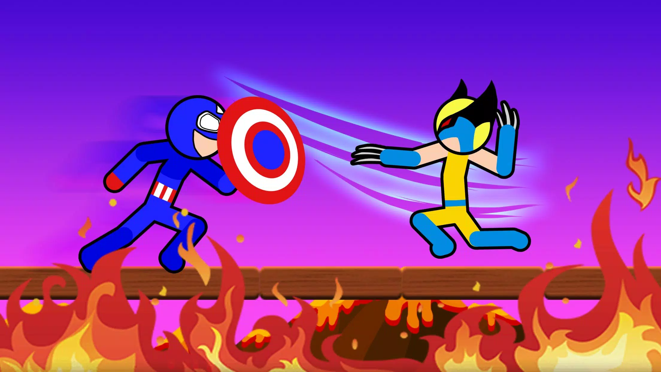 Stickman Fighting 2 Player - free online game