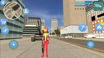 Stickman Iron Boy  Rope Hero Gangstar Crime الملصق
