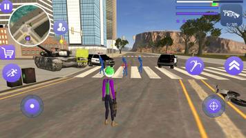 Joker Stickman Rope Hero Gnagster Crime screenshot 1