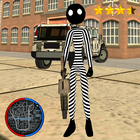 Jailbreak Stickman Rope Hero Crime-icoon