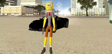 Stickman Sponge Rope Hero Gangstar Crime