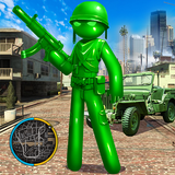 Army Men Toy Stickman Rope Her biểu tượng