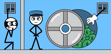 Stickman Thief: Brain Puzzle