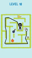 Stickman Thief: Toilet Puzzle ảnh chụp màn hình 1