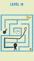 Stickman Thief: Toilet Puzzle ảnh chụp màn hình 2
