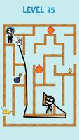 Stickman Thief: Toilet Puzzle ảnh chụp màn hình 3