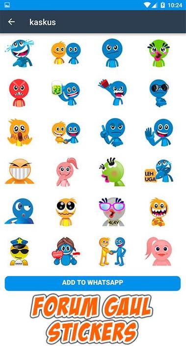 Stiker Lucu Online Indonesia WaStickerApps for Android ...