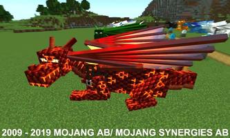 Dragon Mod for Minecraft PE poster