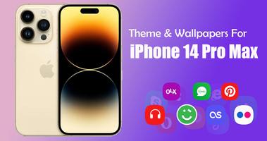 iphone 14 Pro Max Theme الملصق