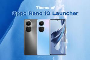 Theme of Oppo Reno 10 Launcher Plakat