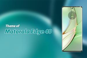 Theme of Motorola Edge 40 Plakat