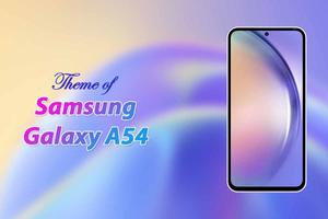 Theme of Samsung Galaxy A54 Plakat